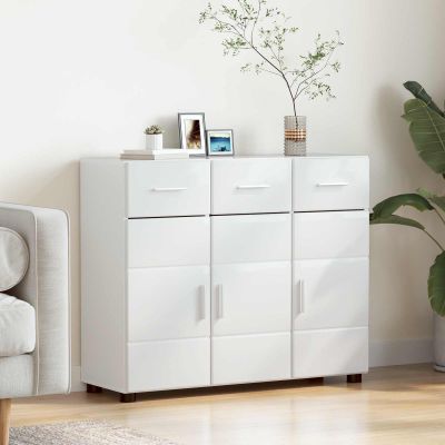 vidaXL Servírovacia skriňa FLORIN 88,5 x 30,5 x 73 cm Kompozitné drevo