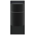 vidaXL Exteriérové nástenné svietidlo 2 ks Čierna 6,5 x 10,5 x 16 cm