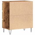 vidaXL Servírovacia skriňa Staré drevo 60 x 35 x 70 cm