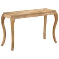 vidaXL Prístavný stolík z mangovníkového dreva 118x38x76 cm