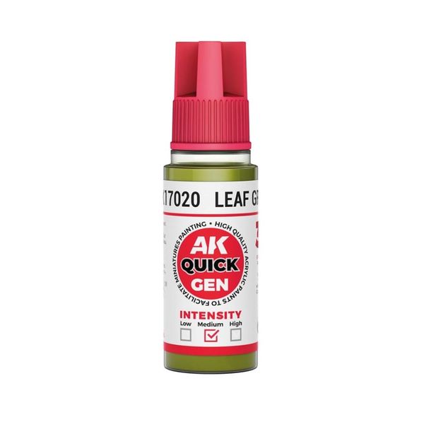 AK Interactive: Quick Gen - Leaf Green 18 ml