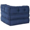 vidaXL Modulová pohovka Látka Indigo 70 x 70 x 56 cm