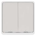 GoSmart Prenosný ovládač scén IP-2002ZW, ZigBee 3.0, 2-tlačidlový