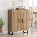 vidaXL Servírovacia skriňa Remeselný dub 69,5 x 34 x 90 cm