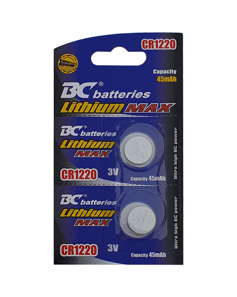 Lítiová gombíková 3V batéria BC batteries CR 1220