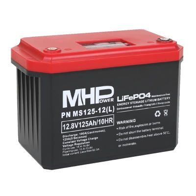 Batéria LiFePO4 12,8 V 125 Ah MHPower MS125-12(L) LC4-M8