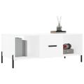 vidaXL Konferenčný stolík biely 102x50x40 cm kompozitné drevo