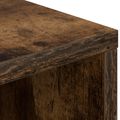 vidaXL Servírovacia skriňa Dymový dub 60 x 33,5 x 84 cm