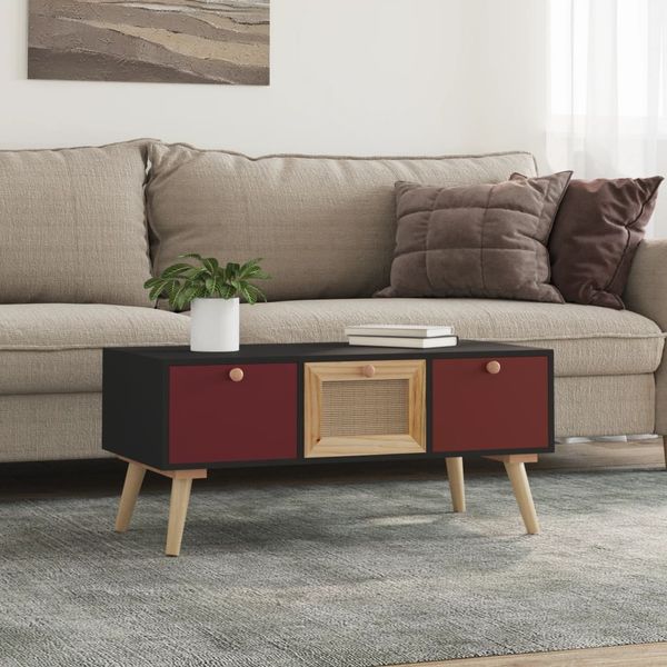 vidaXL Konferenčný stolík so zásuvkami 80x40x35,5 cm kompozitné drevo