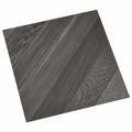 vidaXL Samo-lepiace podlahové dosky Pruh šedý 30,5 x 30,5 cm 20 ks PVC