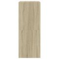 vidaXL Botník s 2 výklopnými zásuvkami dub sonoma 60x42x108 cm