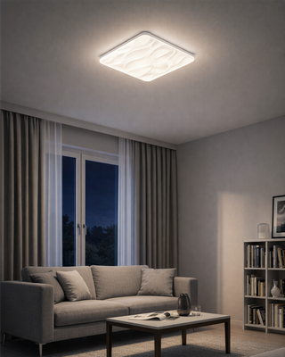 LED stropné svietidlo TR-609S - NERIS 36W 3420lm 43x43cm CCT + ovládač Trixline