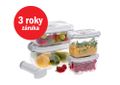 STATUS Tritan 5-dielny set vákuových dóz 157530, biela