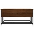 vidaXL Konferenčný stolík hnedý dub 80x80x40 cm kompozitné drevo