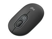 Myš - nastaviteľná emotikona - optická - 4 tlačidlá - bezdrôtová - Bluetooth 5.1 LE - grafit
