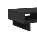 vidaXL Stojan na monitor čierny 50x27x15 cm kompozitné drevo
