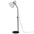 vidaXL Podlahová lampa 25 W biela 30x30x90-150 cm E27