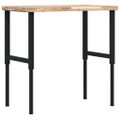 vidaXL Pracovný stôl 100x60x(73-99,5) cm masívna akácia obdĺžnik