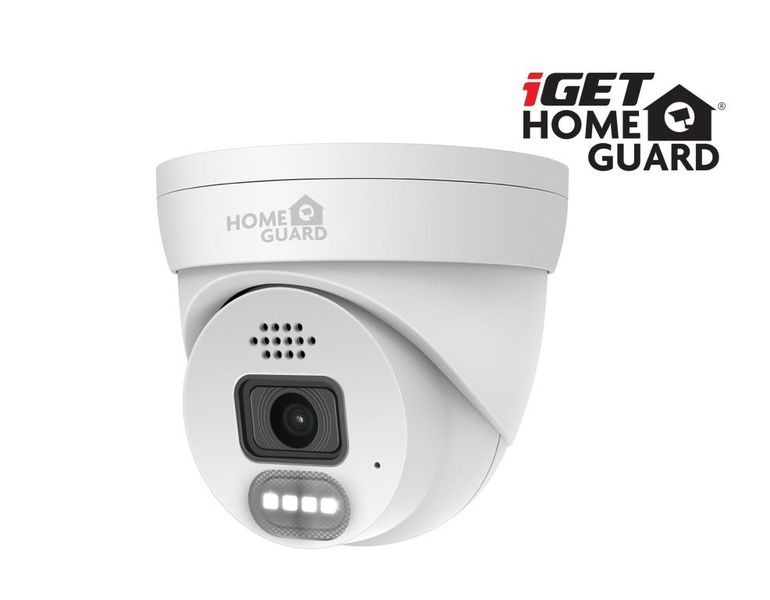 iGET HGNHK937CAM - Super HD 2K (4MPx) PoE IP kamera, IP66, zvuk, IR + LED nočný prísvit, ONVIF 2.6