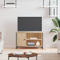 vidaXL TV skrinka dub sonoma 80x40x50 cm spracované drevo