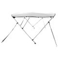 vidaXL Strieška Bimini s 3 oblúkmi a stenami 183x(154-167)x137 cm