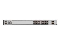 Cisco Catalyst 9500 - Network Advantage - přepínač - L3 - řízený - 16 x 10 Gigabit Ethernet + 8 x 10 Gigabit SFP+ - Lze montovat do rozvaděče - repasováno - s Cisco Catalyst 9500 8 x 10GE Network Module (C9500-NM-8X)