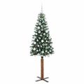 vidaXL Úzky vianočný stromček Zelená 180 cm