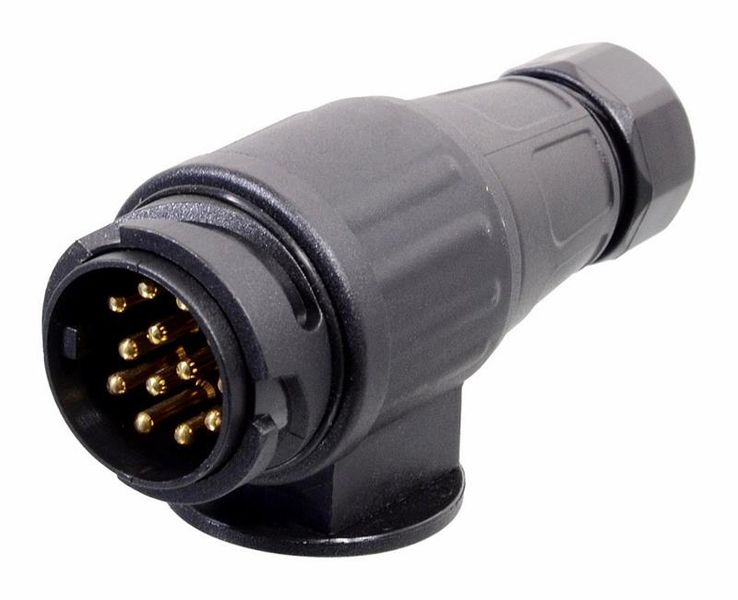 Zástrčka tažného zariadenia Compass 07446 13 polí