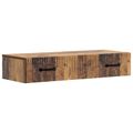 vidaXL Nástenný bočný stôl 87,5 x 34,5 x 17 cm Kompozitné drevo