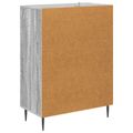 vidaXL Zásuvkový kabinet Sivý Sonoma 66 x 34,5 x 89,5 cm