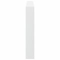 vidaXL Skrinka na čelo postele s LED biela 180x17x102 cm