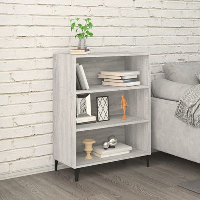 vidaXL Komoda sivý dub sonoma 69,5x32,5x90 cm spracované drevo