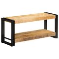 vidaXL TV stolík z mangového dreva 90x30x40 cm