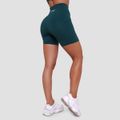 Dámske šortky Ignite Dark Green - GymBeam, veľkosť L, veľkosť oblečenia L