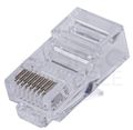 Konektor NEKU UTP CAT5 RJ45 8P8C, netienený, balenie 100ks Konektor NEKU UTP CAT5 RJ45 8P8C, nestíněný, balenie 100ks