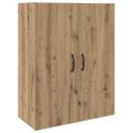 vidaXL Highboard Remeselný dub 69,5 x 34 x 180 cm Kompozitné drevo