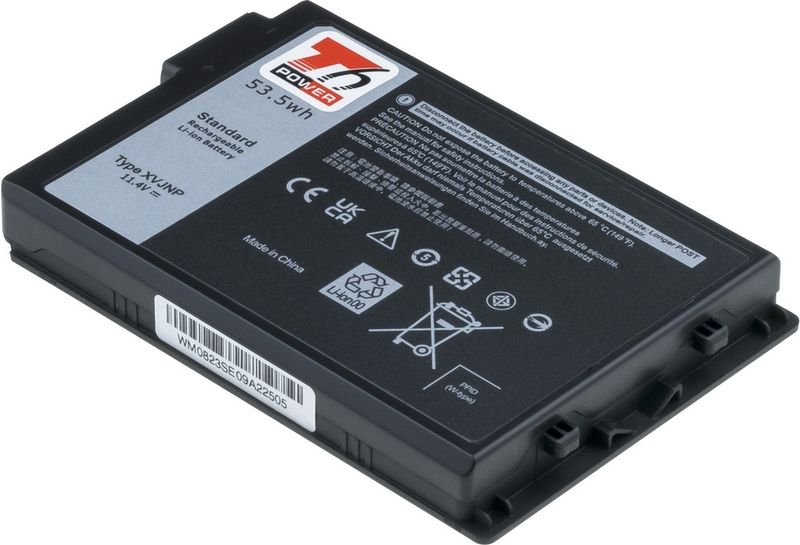 Batéria T6 Power Dell Latitude 5430, 7330 Rugged, 4690mAh, 53,5Wh, 3cell, Li-ion