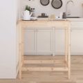 vidaXL Barový stolík 100x50x110 cm borovicový masív