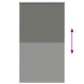 vidaXL Roleta Zatemnenie sivá 120x210 cm Šírka látky 116,6 cm