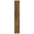 vidaXL 5-poschodová knižnica dymový dub 60x30x189 cm spracované drevo