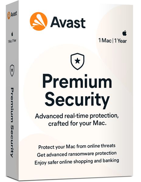 Avast Premium Security for Mac - 1 PC 1Y