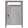 vidaXL Nočné stolíky 2 ks sivé sonoma 40x42x60 cm kompozitné drevo