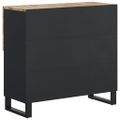 vidaXL Komoda s 2 dvierkami 80x33x75 cm masívny mangovník