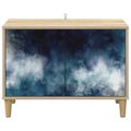 vidaXL TV skrinka RAALTE 69 x 33 x 50 cm Sonoma Kompozitné drevo