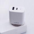 Maxlife MXTC-10-30AC PD QC nabíjačka 1x USB-C 1x USB 30W biela