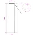 vidaXL Roleta Hnedá 70 x 160 cm Bambus