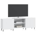vidaXL TV skrinka Biela 150 x 31 x 52 cm Kompozitné drevo