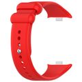 Silikónový remienok mi band 8 pro /m8 pro (7). červená
