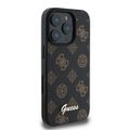 Obal Guess pre iPhone 16 Pro Max 6,9" GUHMP16XPGPYSK čierny tvrdý obal Peony Script MagSafe