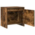 vidaXL Nočné stolíky 2 ks, tmavý dub 45x34x44,5 cm, kompozitné drevo